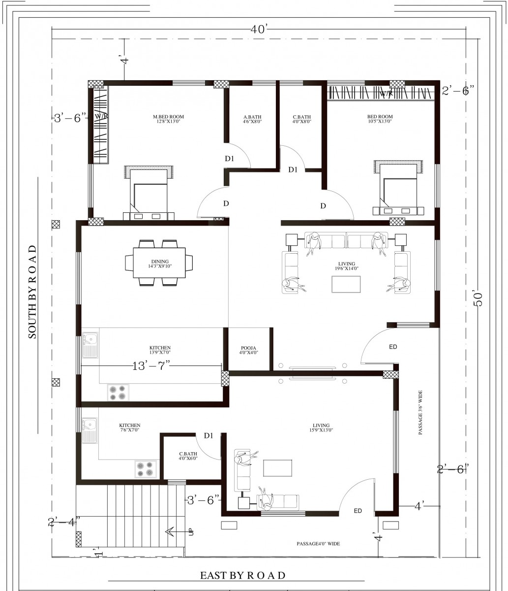 first floor plan .